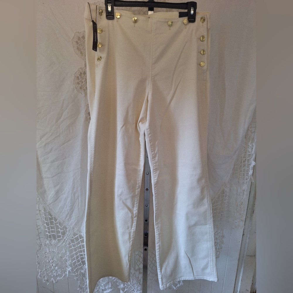 Express Ivory Denim NWT Size 12R
